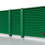 Ламели для забора жалюзи Elite S RAL 6002 – покрытие порошковое, толщина 0,45 мм в Сочи | фото 5